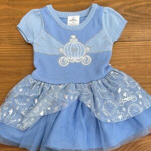 Disney Blue Tulle Cinderella Princess Dress